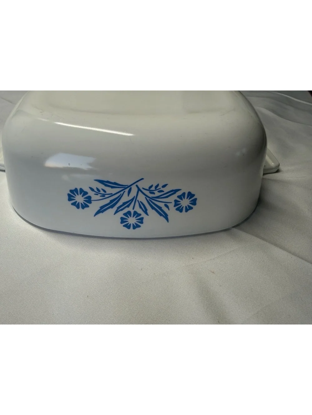 Corning Ware Cornflower Blue P-1-B 1 Qt Casserole Dish w Glass Lid USA